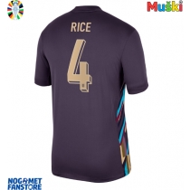 Engleska Declan Rice #4 Gostujuci Dres EP 2024 Kratak Rukav